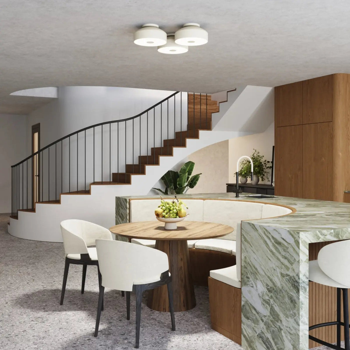 Plafonnier Beige Contemporain - Dalumea - vue 9