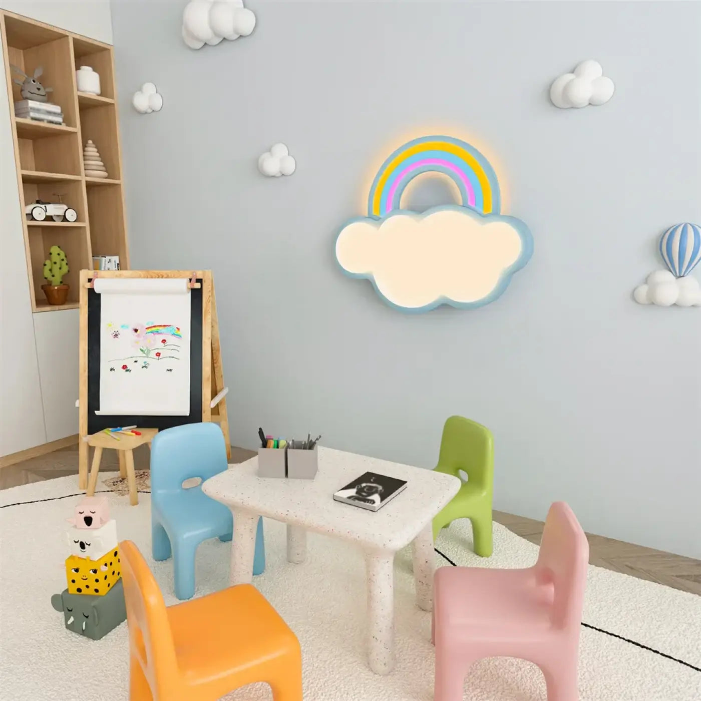 Plafonnier Arc-En-Ciel Chambre Enfant - Dalumea - vue 2