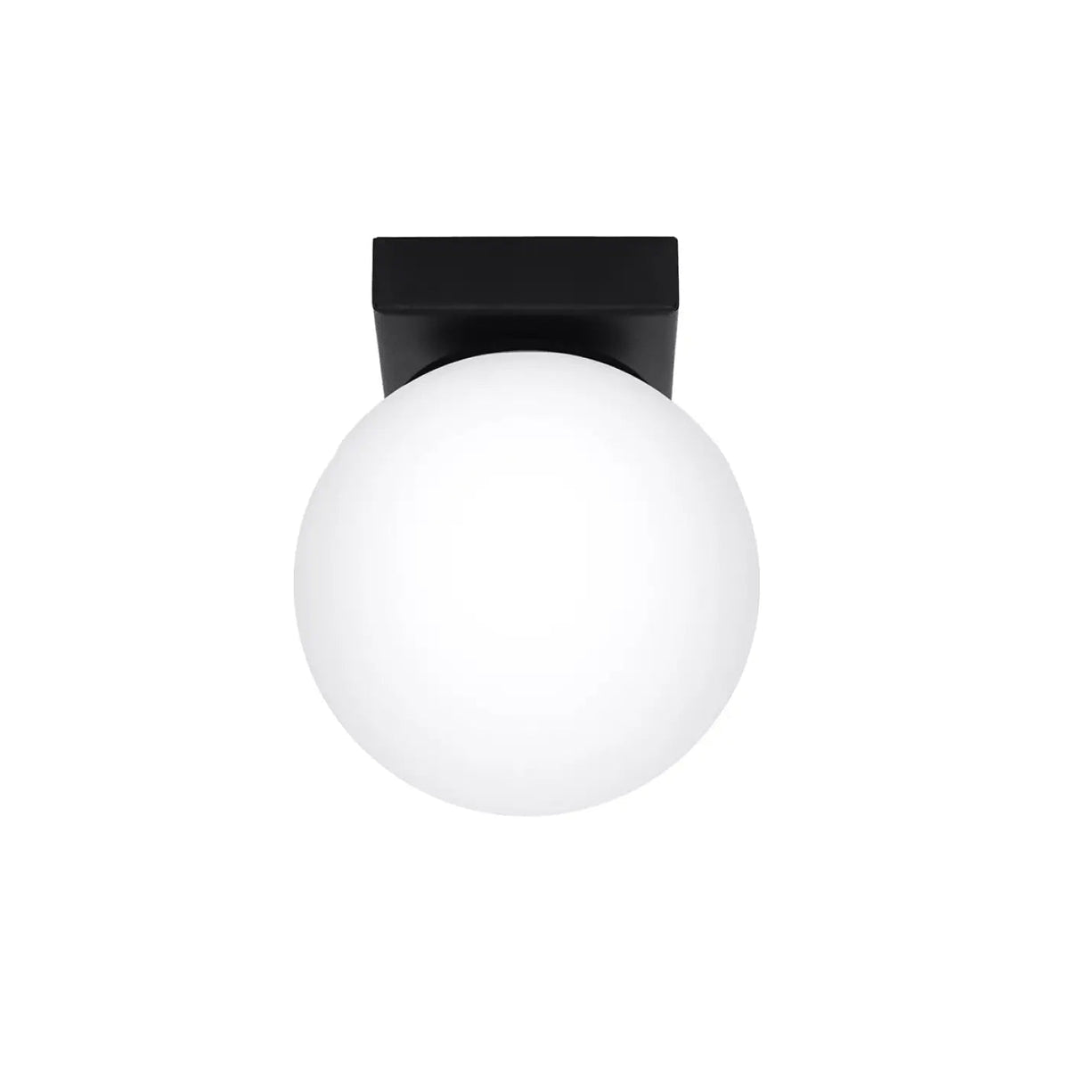 Plafonnier Globe Noir Minimaliste - Dalumea - vue 3