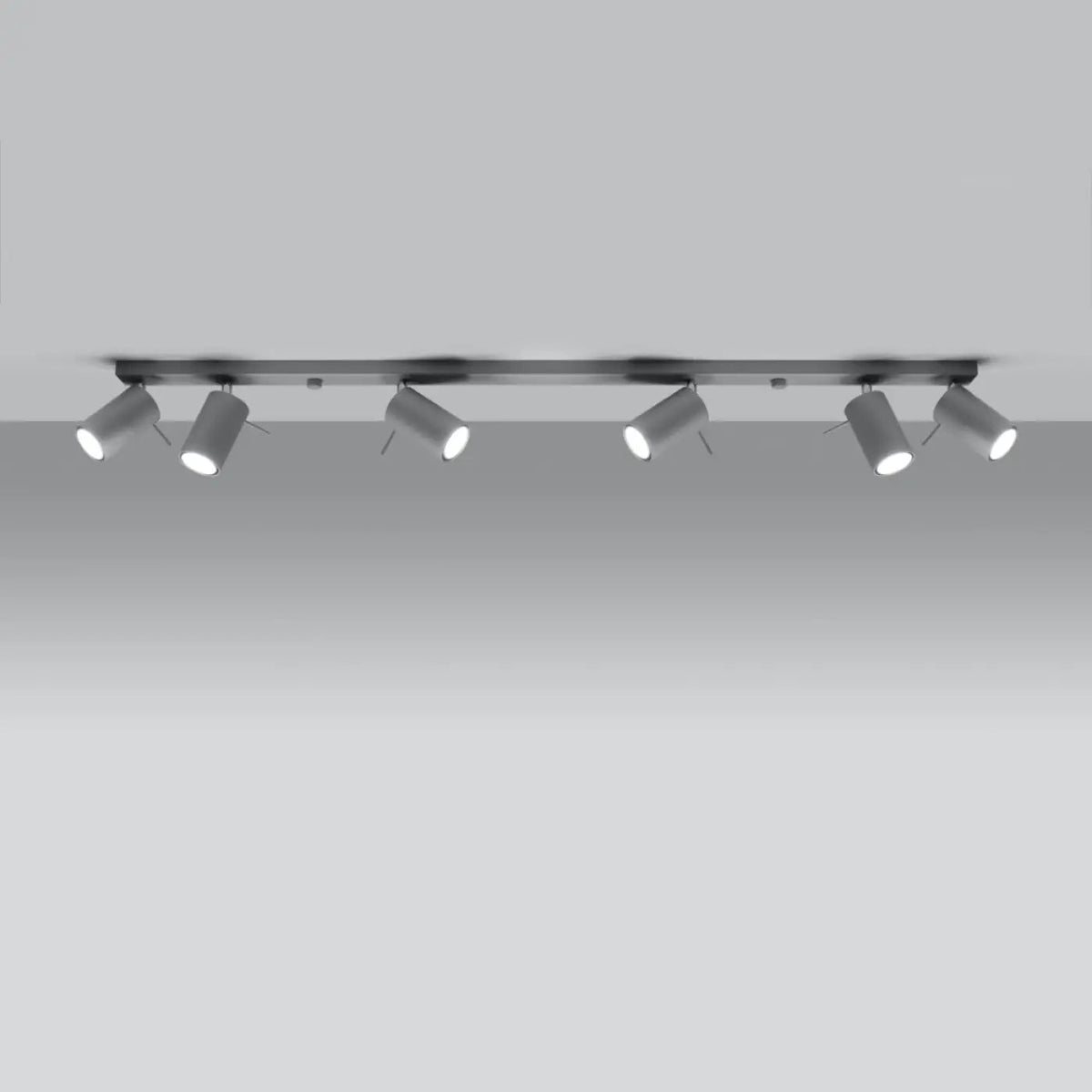 Plafonnier 6 Spots Orientables Linéaire - Dalumea - vue 1
