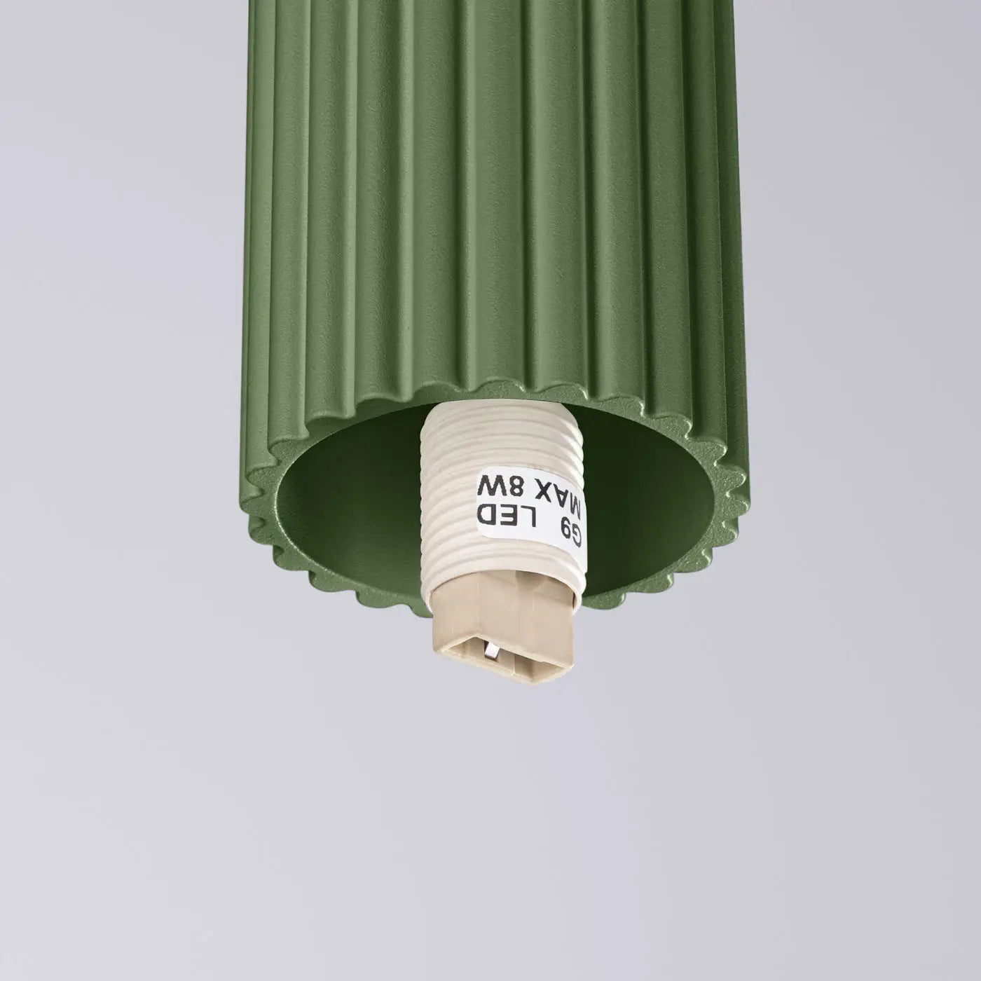 Plafonnier Vert Olive Minimaliste - Dalumea - vue 4