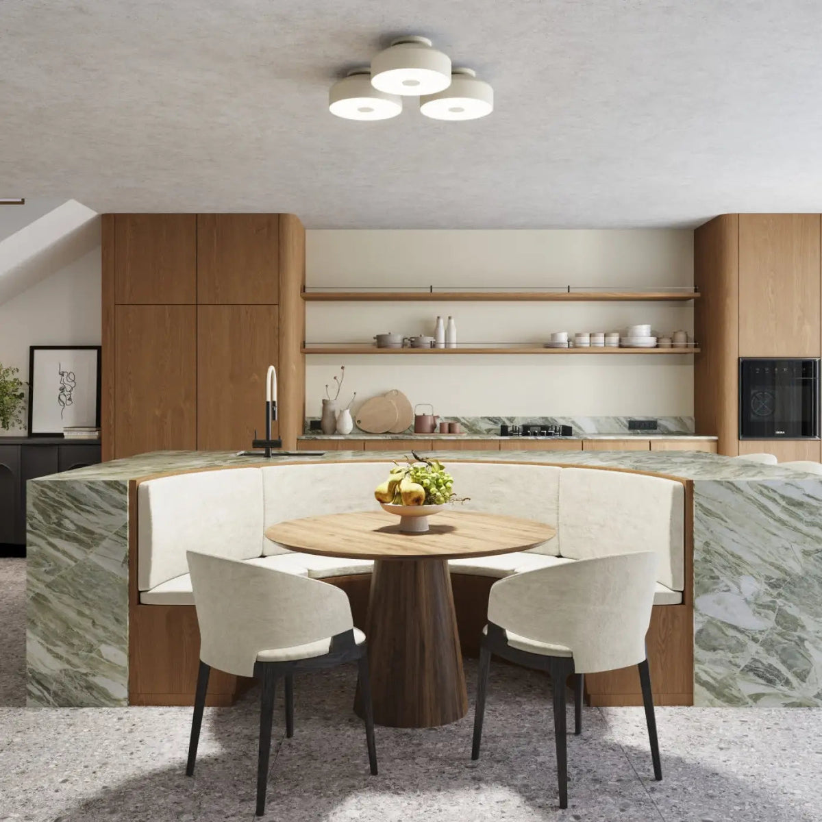Plafonnier Beige Contemporain - Dalumea - vue 10