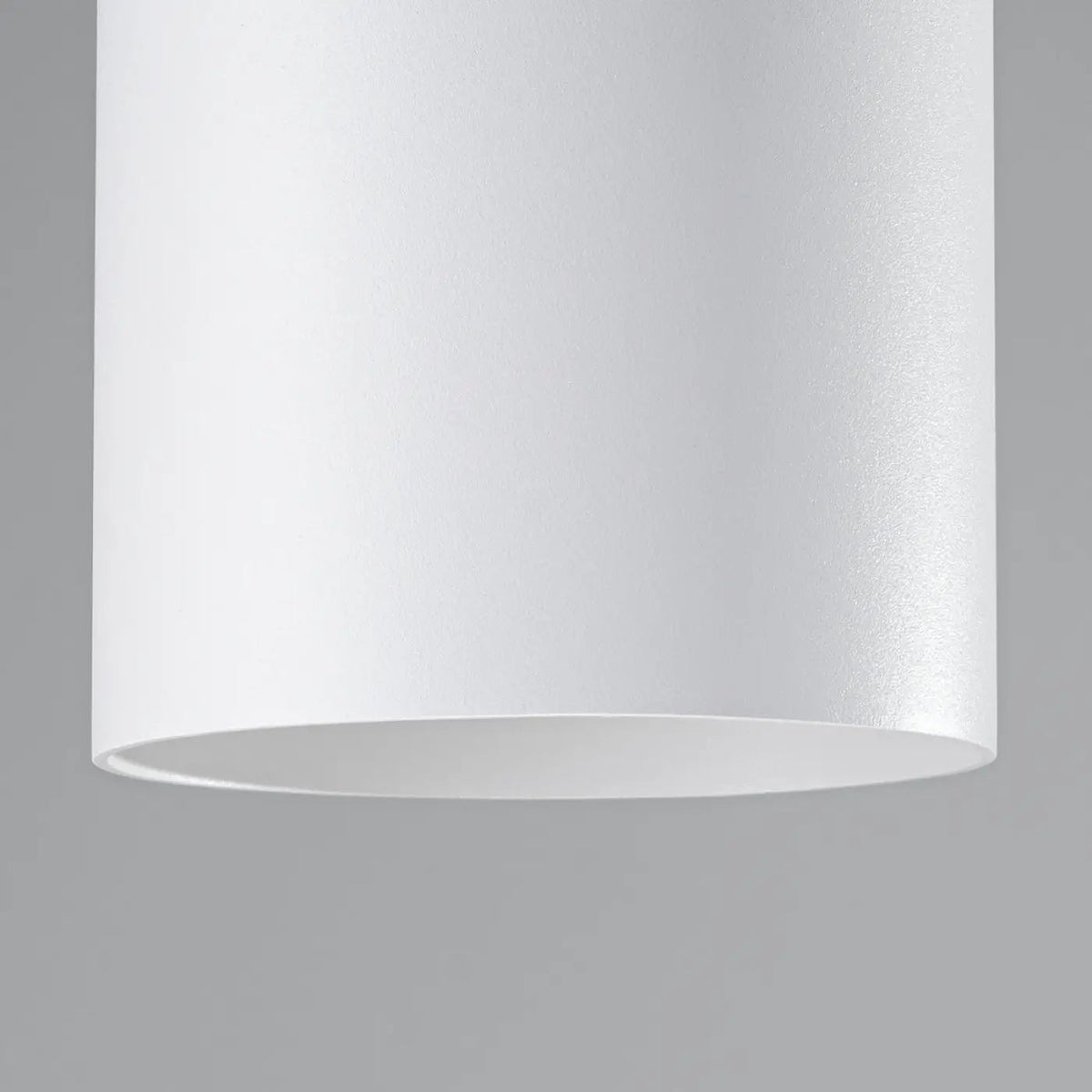 Plafonnier Cylindrique Lisse Blanc Minimaliste - Dalumea - vue 3