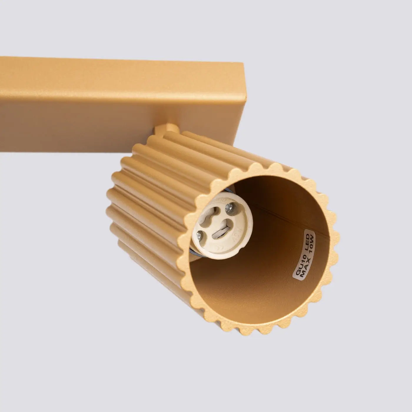 Plafonnier 2 Spots Orientables Doré - Dalumea - vue 6
