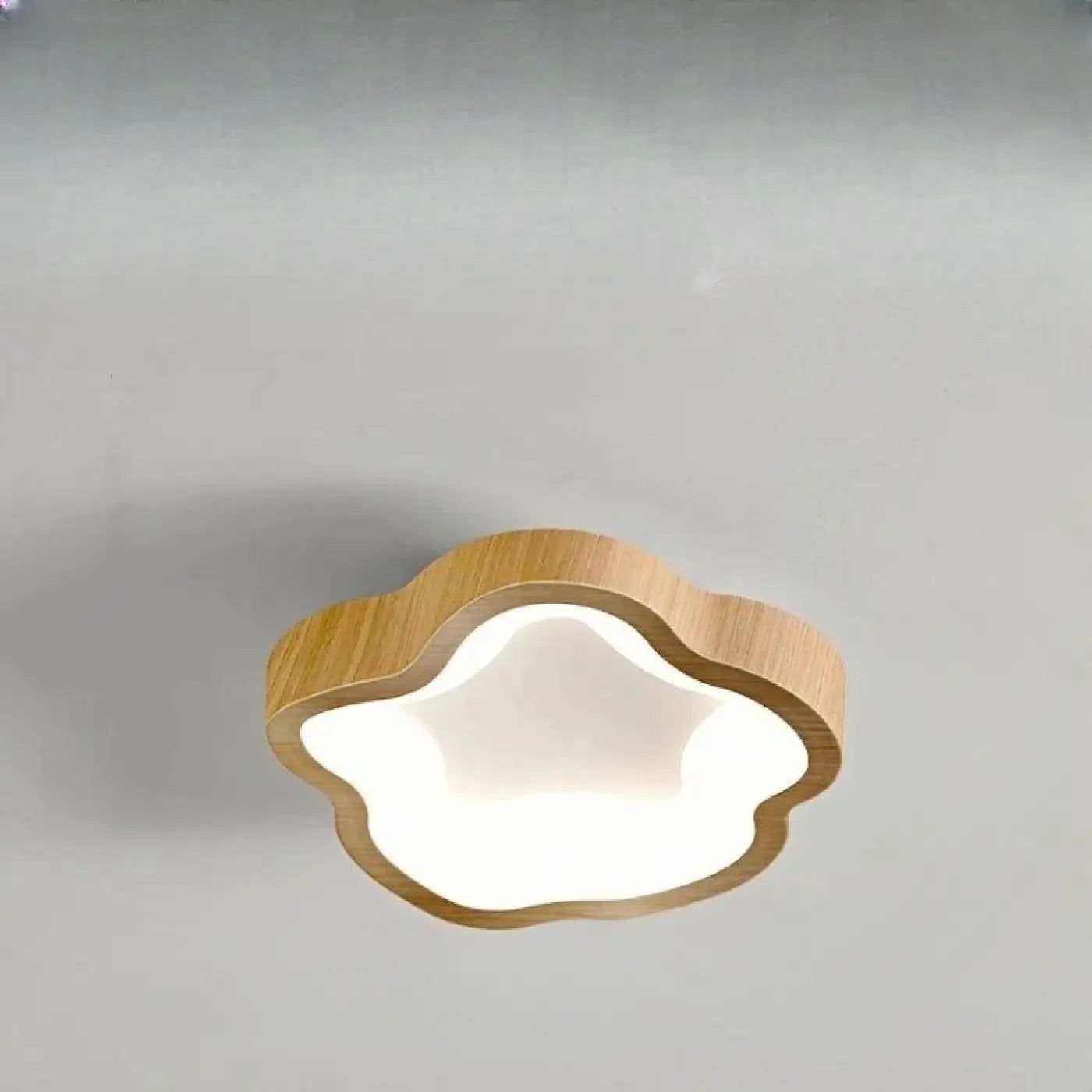 Plafonnier moderne en bois aux lignes inspirees de la nature - bois - Dalumea - vue 16