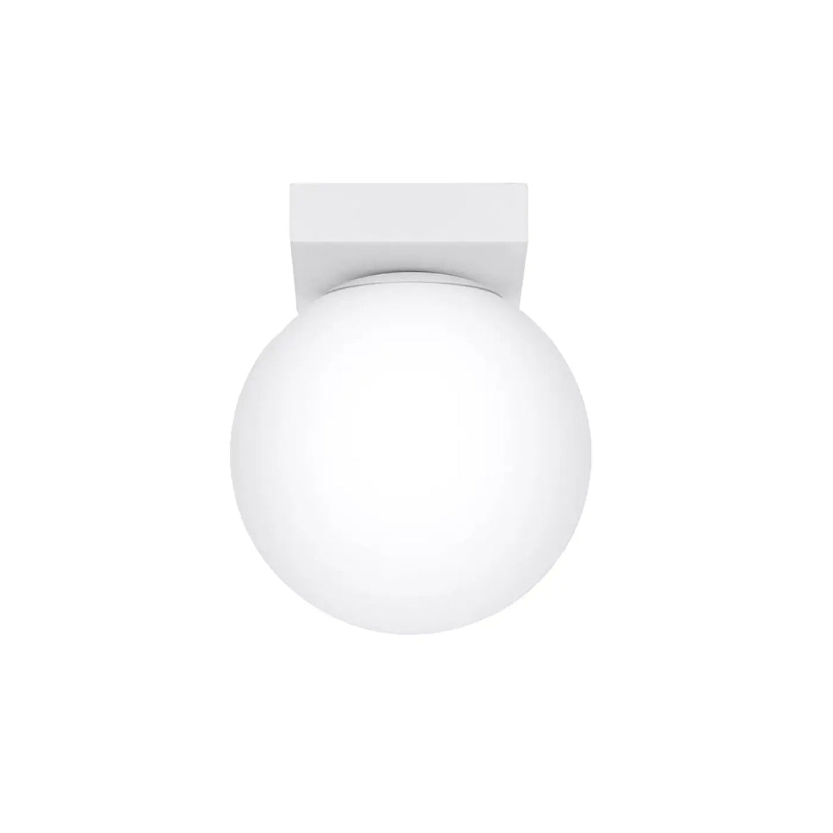 Plafonnier Boule Blanche LED - Dalumea - vue 2