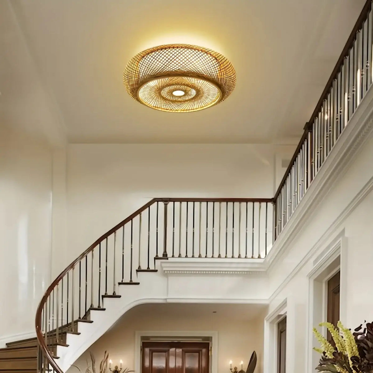 Plafonnier Tissé LED Design - Dalumea - vue 5