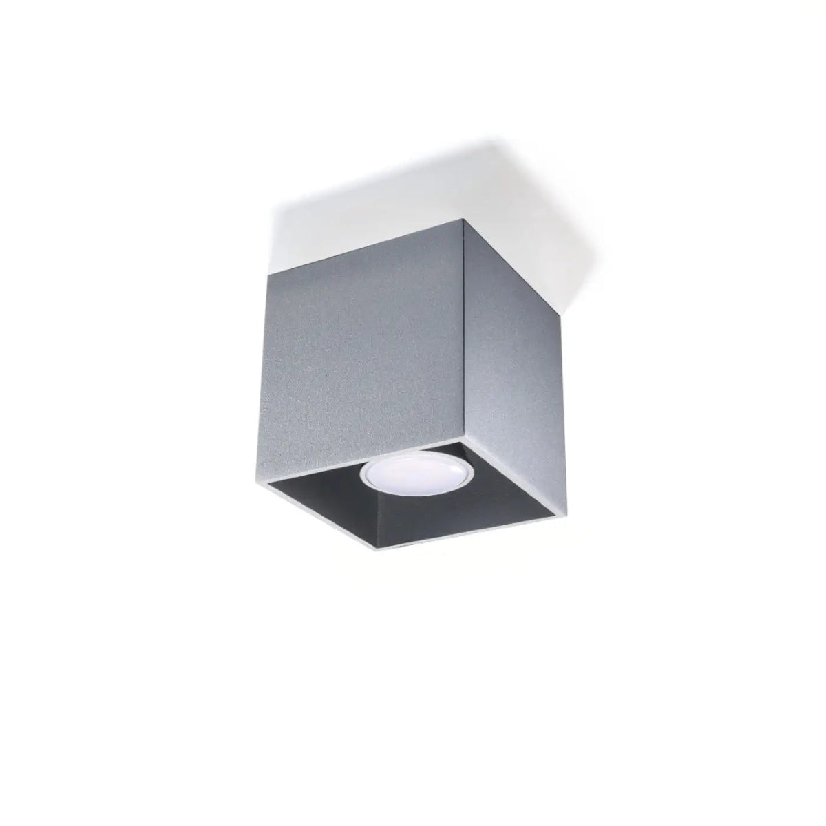Plafonnier Gris Minimaliste Moderne - Dalumea - vue 2