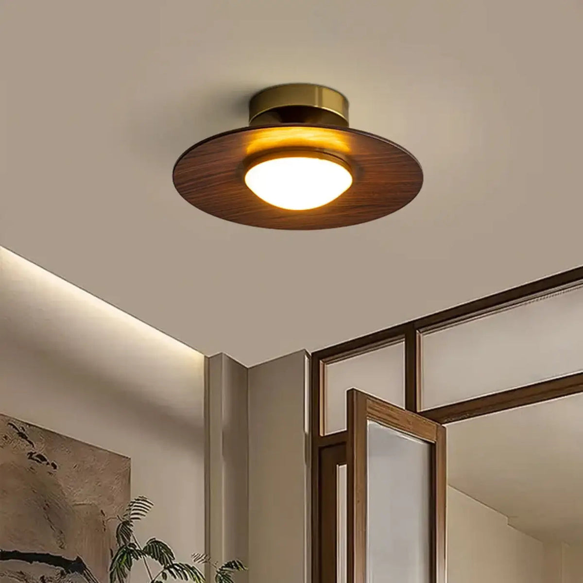 Plafonnier LED Design Moderne - Dalumea - vue 1