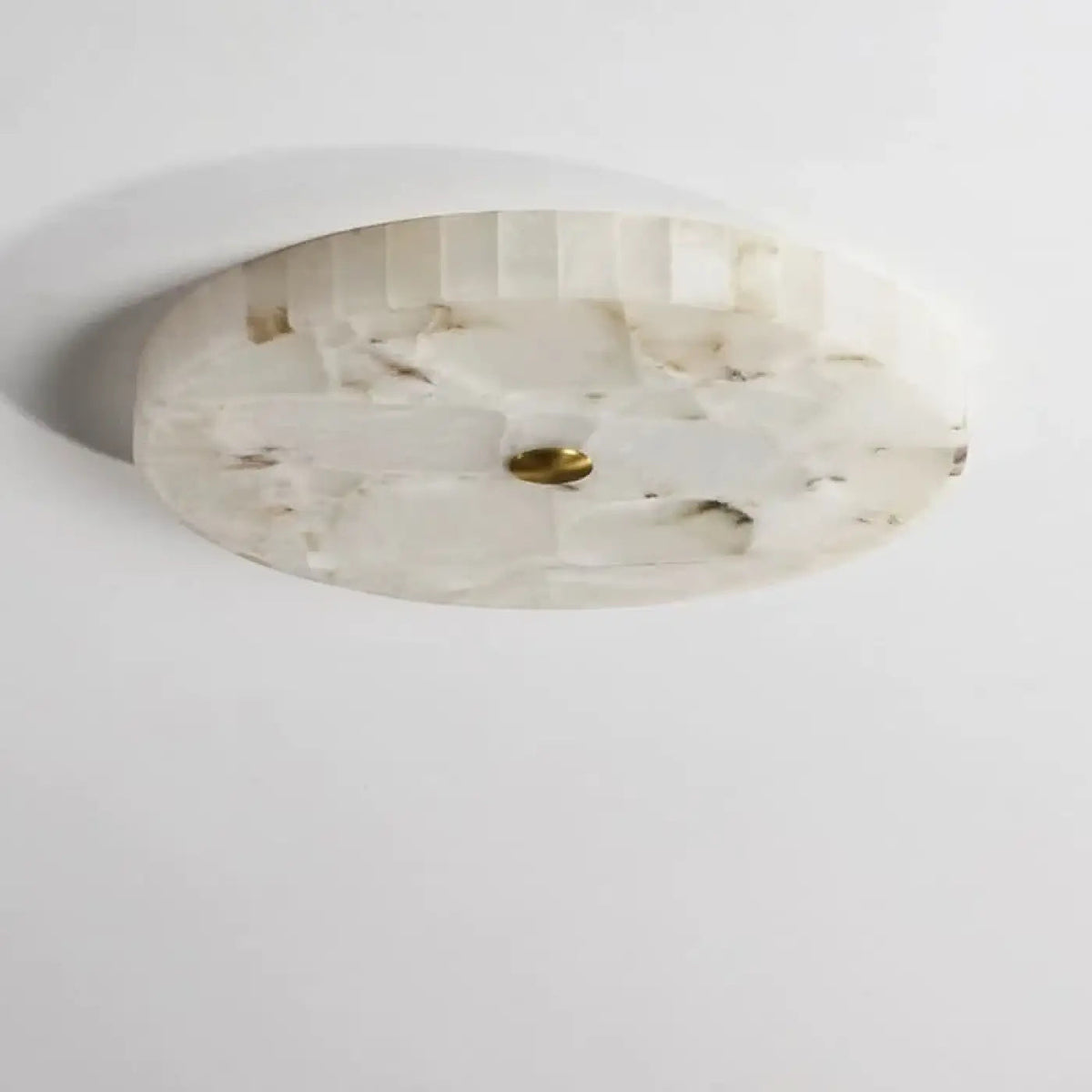 Plafonnier Design Pierre Nacrée