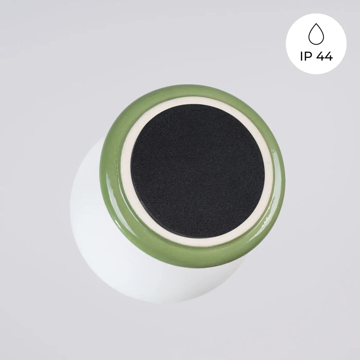 Plafonnier Boule Opaline Vert Céramique - Dalumea - vue 7