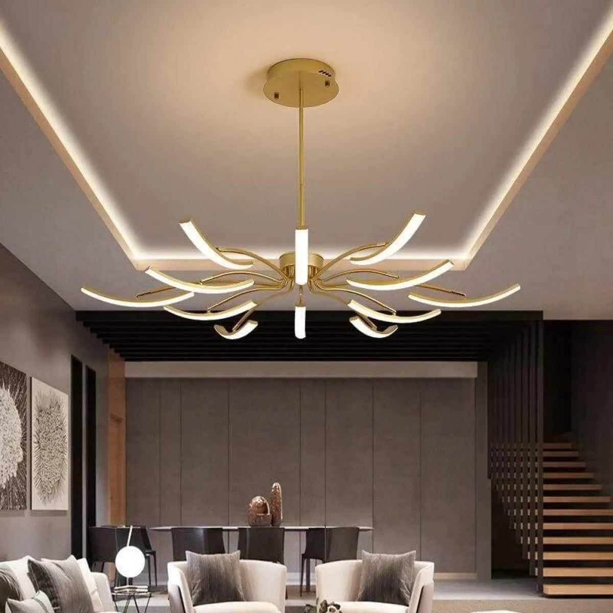 Plafonnier LED Design Grand Format