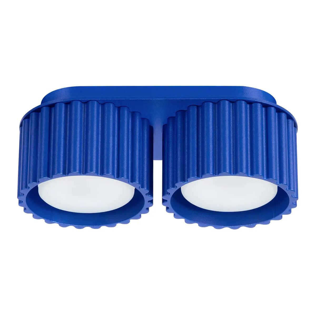 Plafonnier Double Spot Bleu Outremer - Dalumea - vue 6