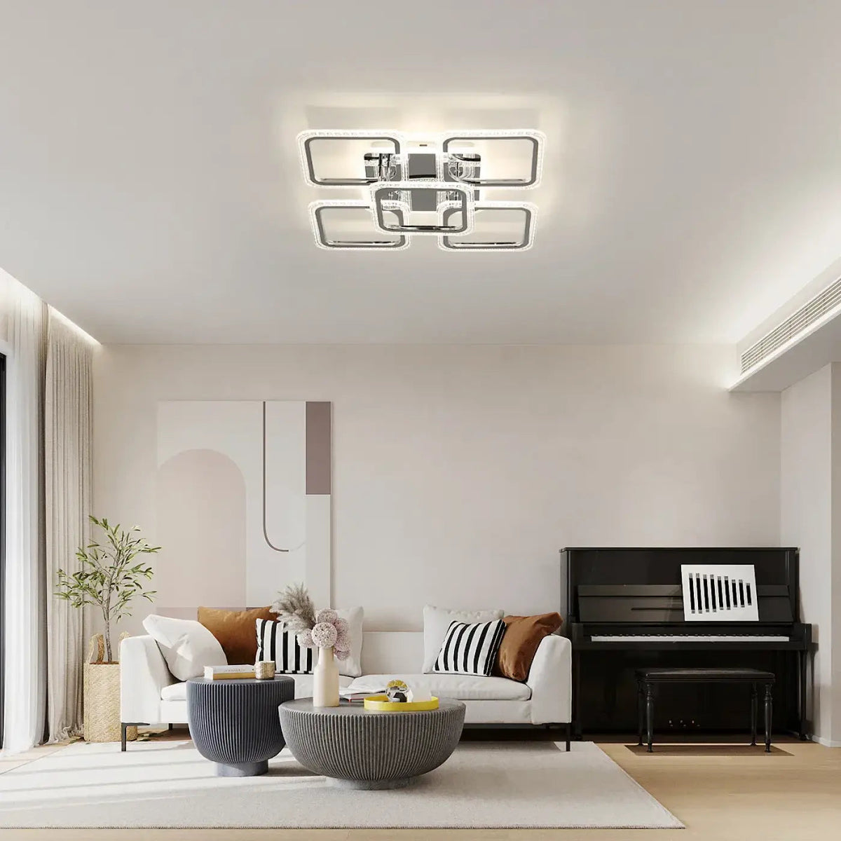 Plafonnier Acrylique Design Moderne