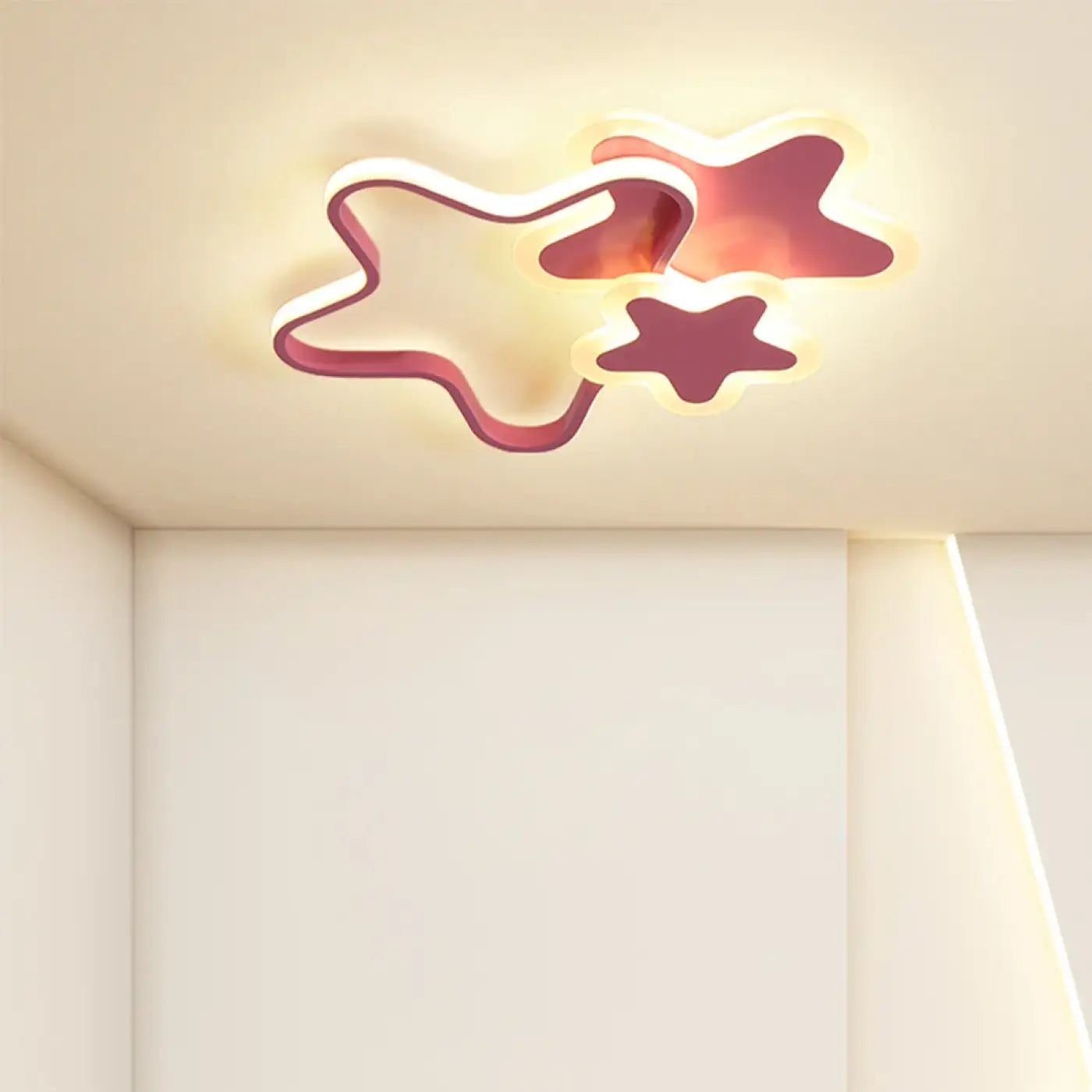 Plafonnier Trois Étoiles Chambre Enfant - Dalumea - vue 4
