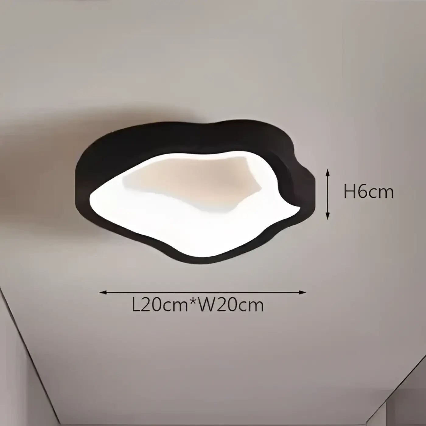 Plafonnier Bois LED Moderne - Dalumea - vue 5